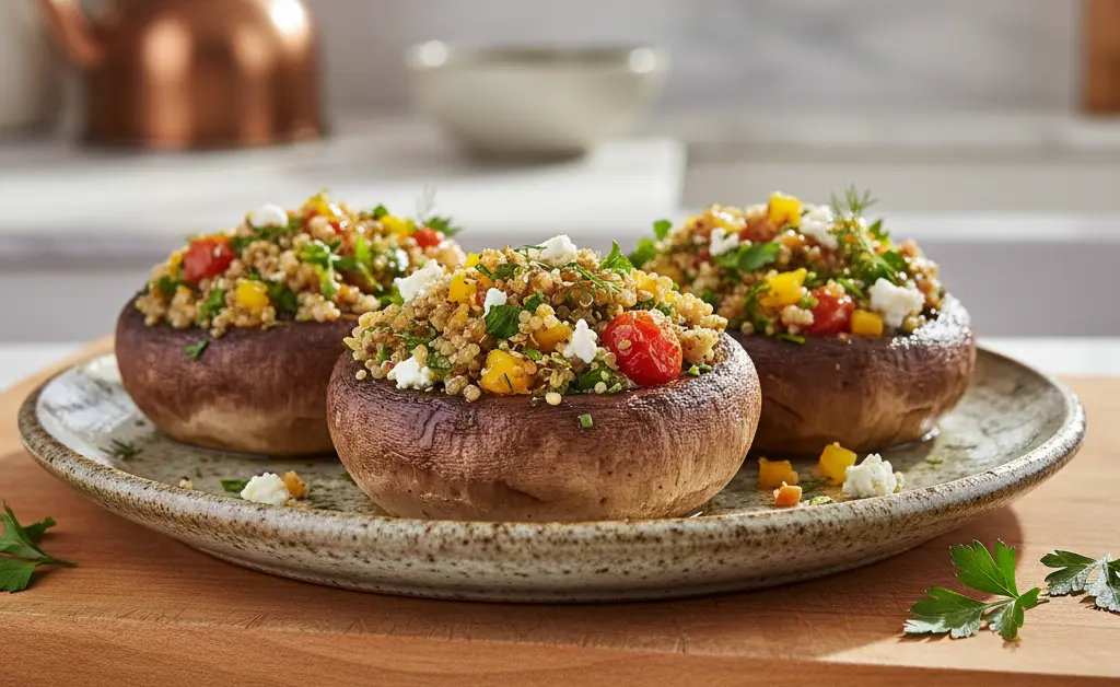 How to Make Perfect Stuffed Portobello Mushrooms