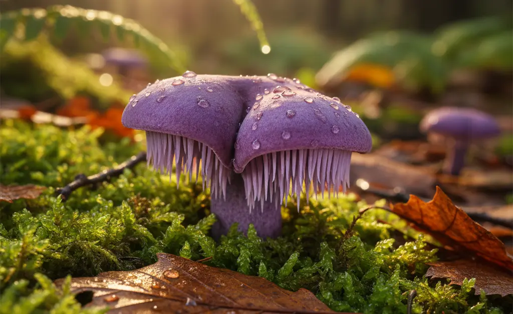 A Forager’s Guide to the Violet Hedgehog Mushroom