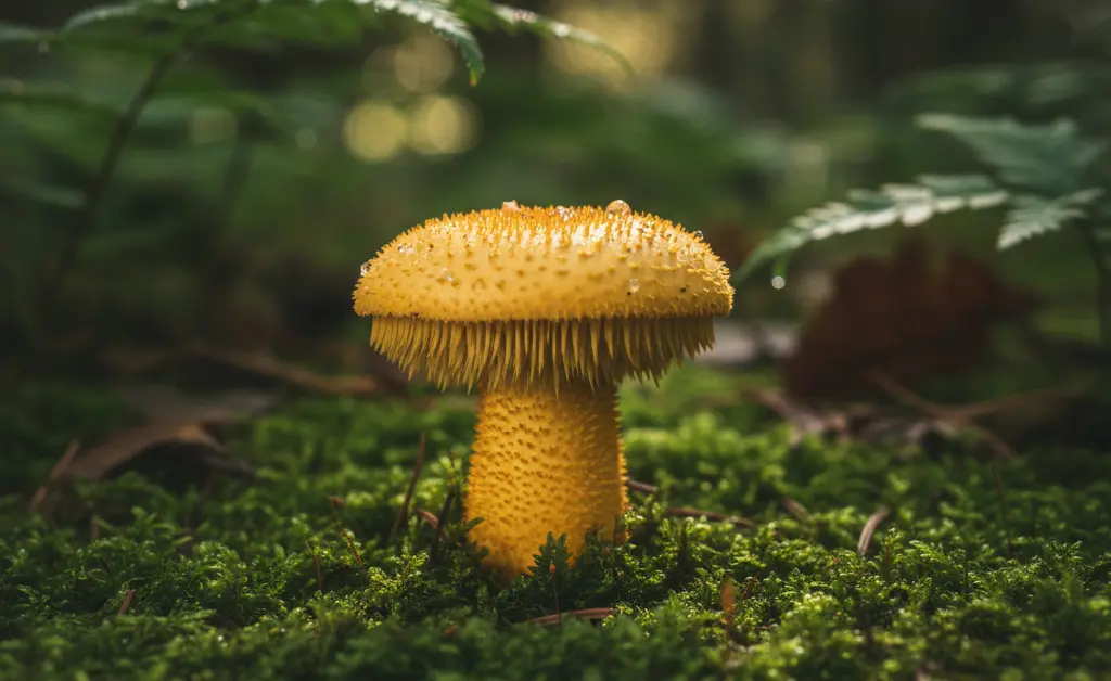 An Anatomical Guide to the Yellow Hedgehog Mushroom