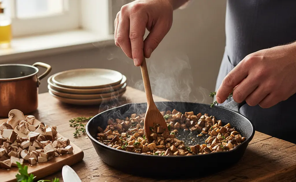 The Art of Preparing Mushrooms for Beef Wellington