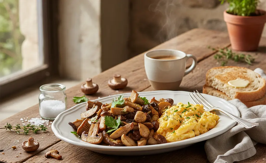 The Art of Sautéing Mushrooms for Perfect Eggs
