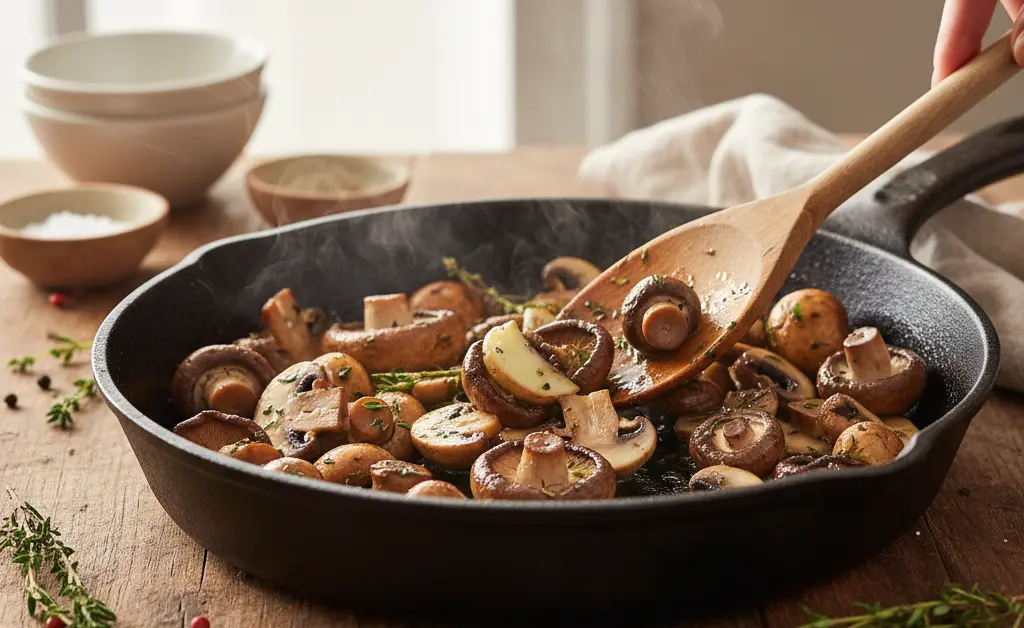 Preparing Mushrooms for the Perfect Soup