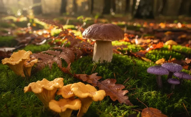 edible mushrooms england: A Guide to Foraging & ID Tips