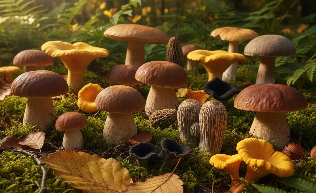 A Field Guide to Europe’s Edible Mushrooms