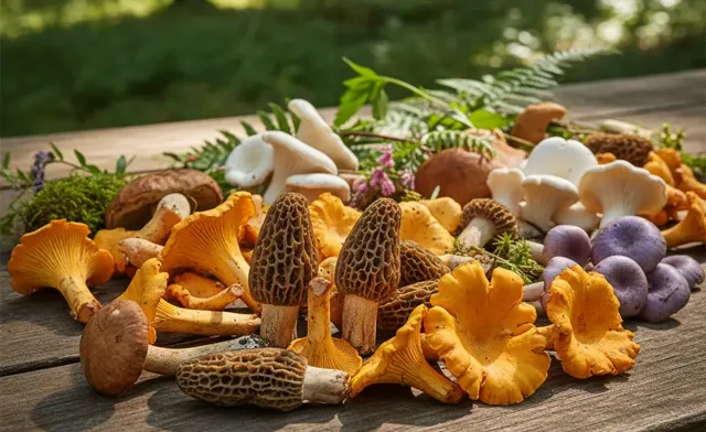 Common edible mushrooms georgia: An Identification Guide