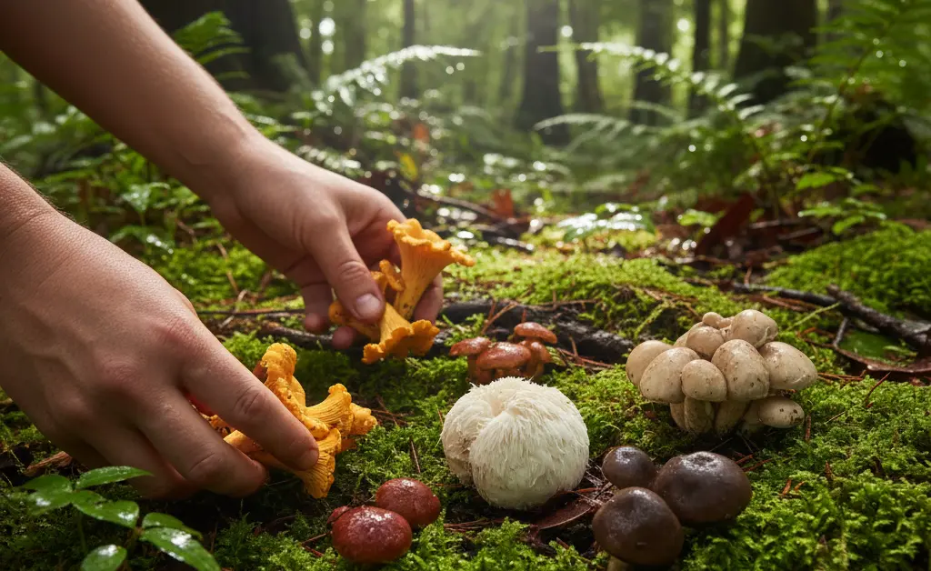 Foraging for Edible Mushrooms in Louisiana