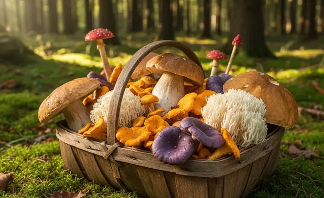 Edible Mushrooms UK: A Complete Identification Guide