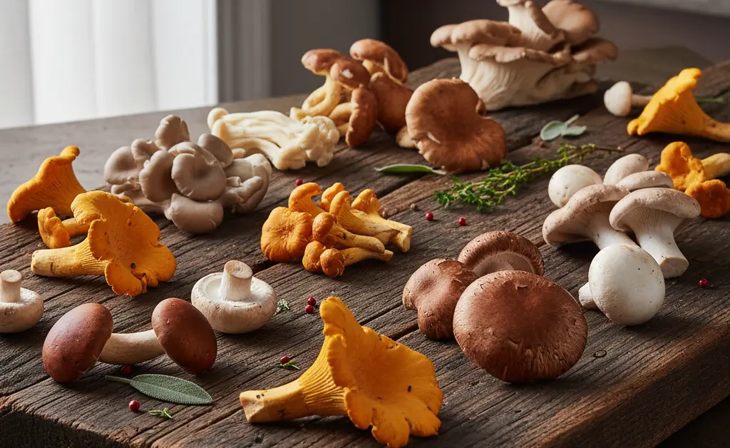 A Guide to Common Edible Mushrooms in the USA