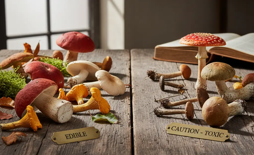 Distinguishing Edible from Poisonous Mushrooms