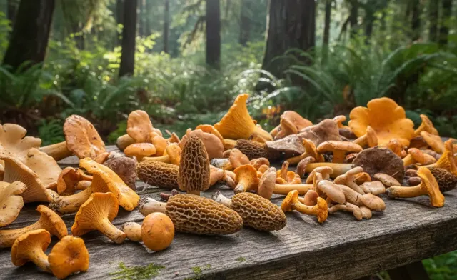 Guide to edible mushrooms washington | Foraging & Species