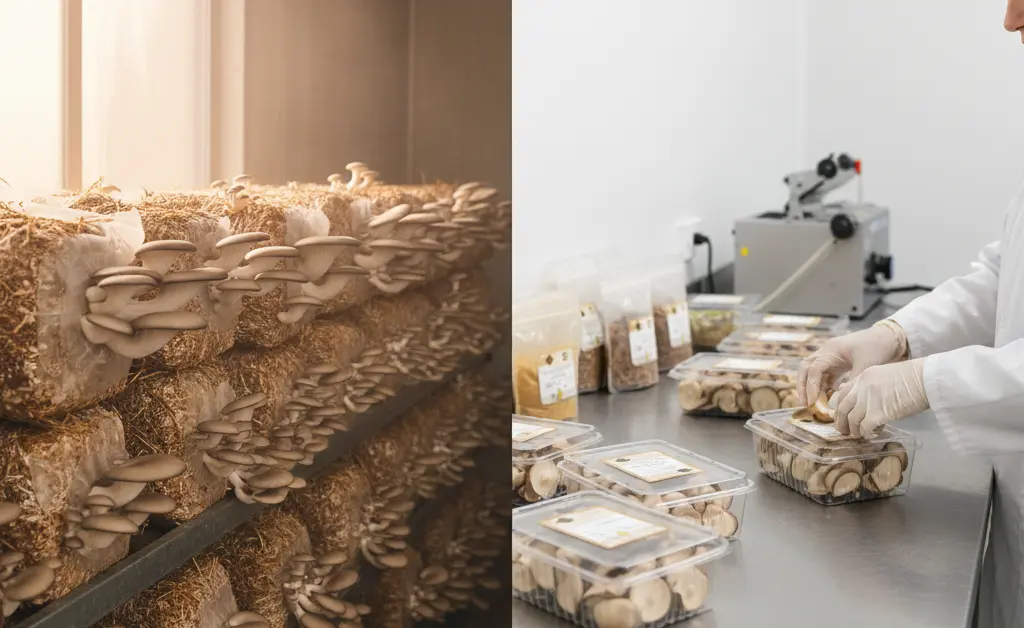 The Principles of Mushroom Cultivation and Processing