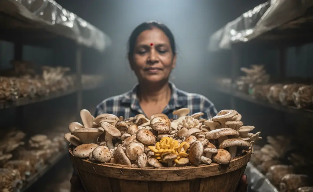 A Practical Guide to Mushroom Farming in Assam