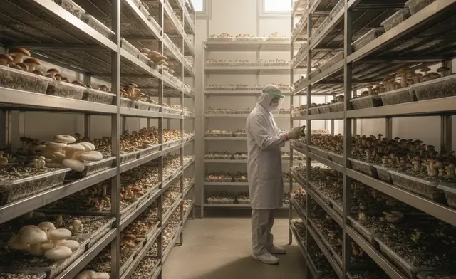 mushroom cultivation chamber: How to Build & Maintain One