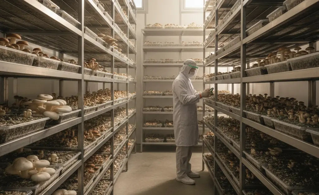 Constructing and Managing a Mushroom Cultivation Chamber
