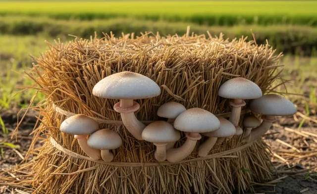 mushroom cultivation on paddy straw: A Step-by-Step Guide