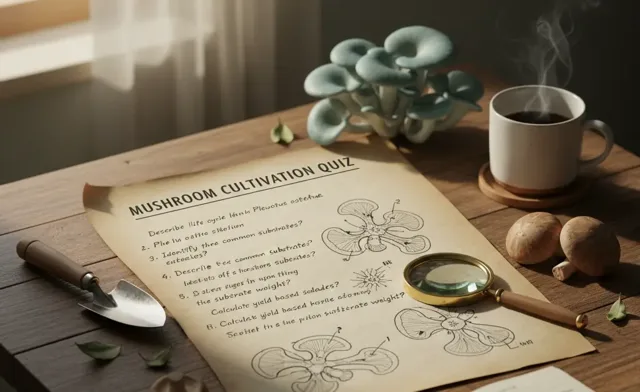 mushroom cultivation question paper & Key Topics Guide