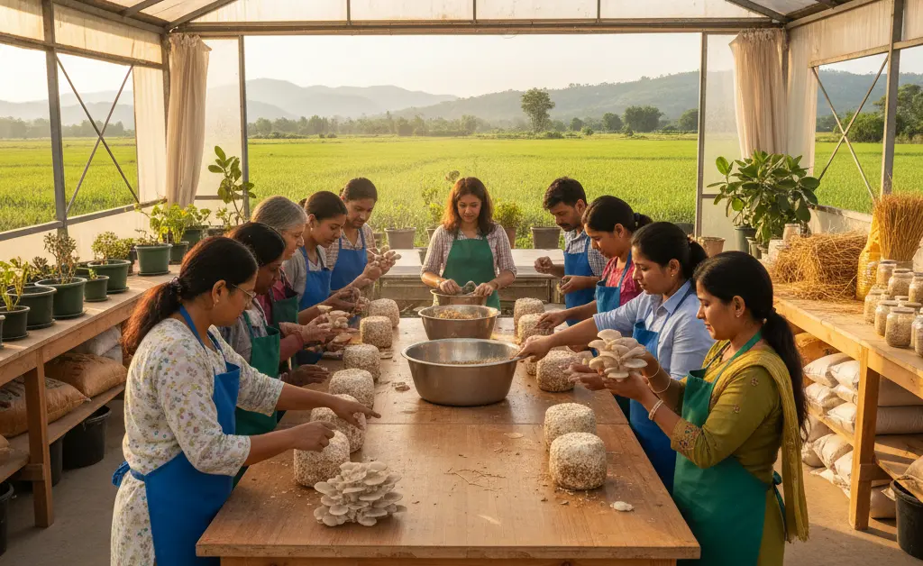 Finding Mushroom Cultivation Training in Assam