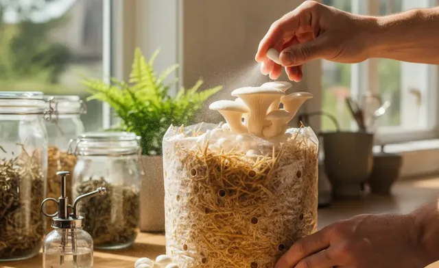 Mushroom Cultivation with Straw: A Step-by-Step Guide