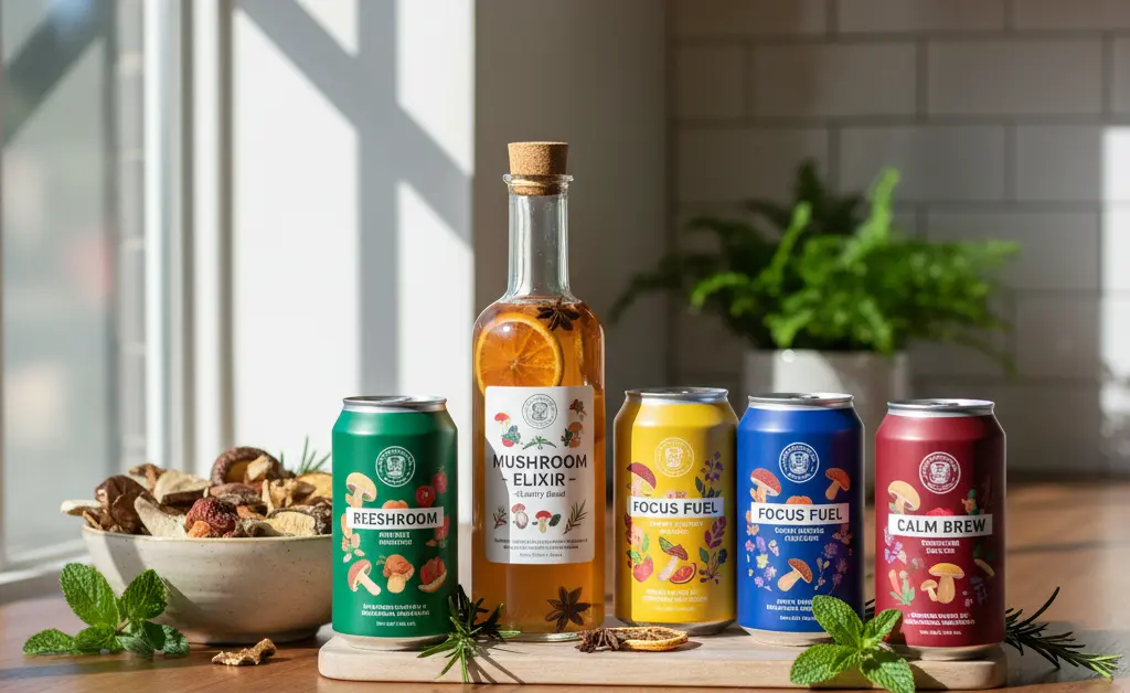 Discover GNC’s Selection of Mushroom Drinks
