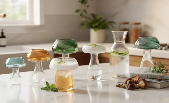 Buy Mushroom Drinking Glasses | Wholesale & Bulk Pricing