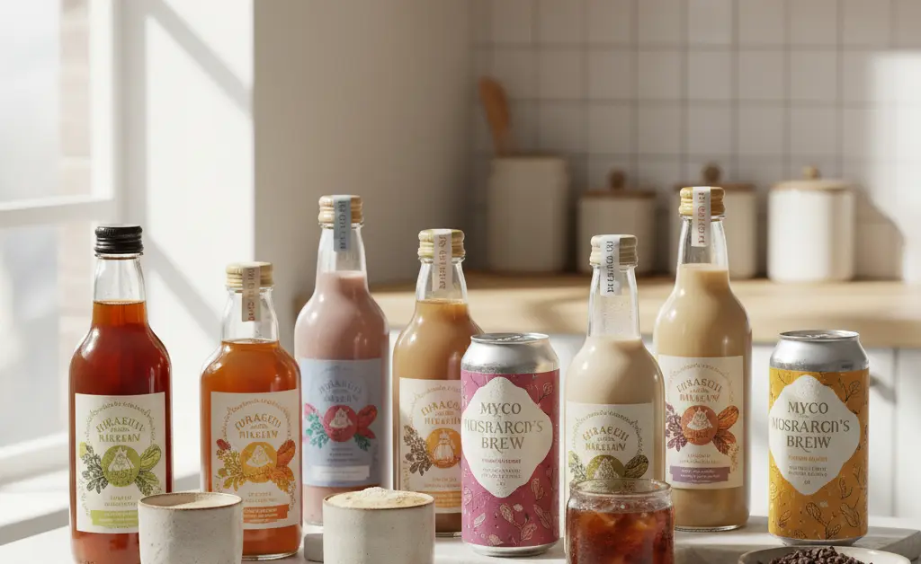 A Guide to the Leading Mushroom Drink Brands