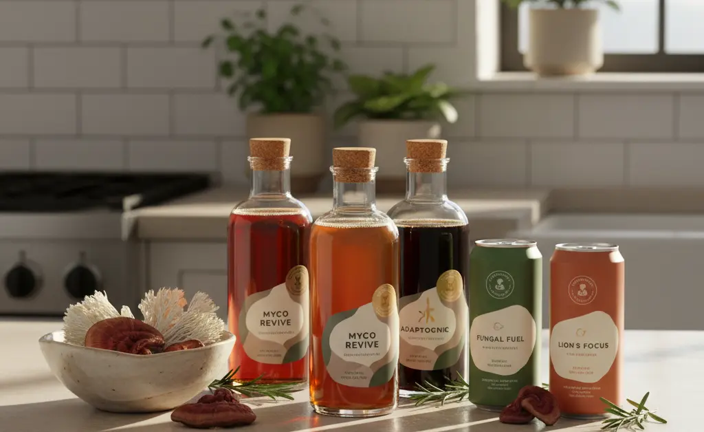 A Comparative Guide to Mushroom Drinks