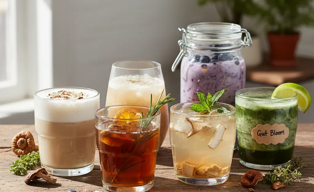 The Science Behind Mushroom Drinks and Gut Health