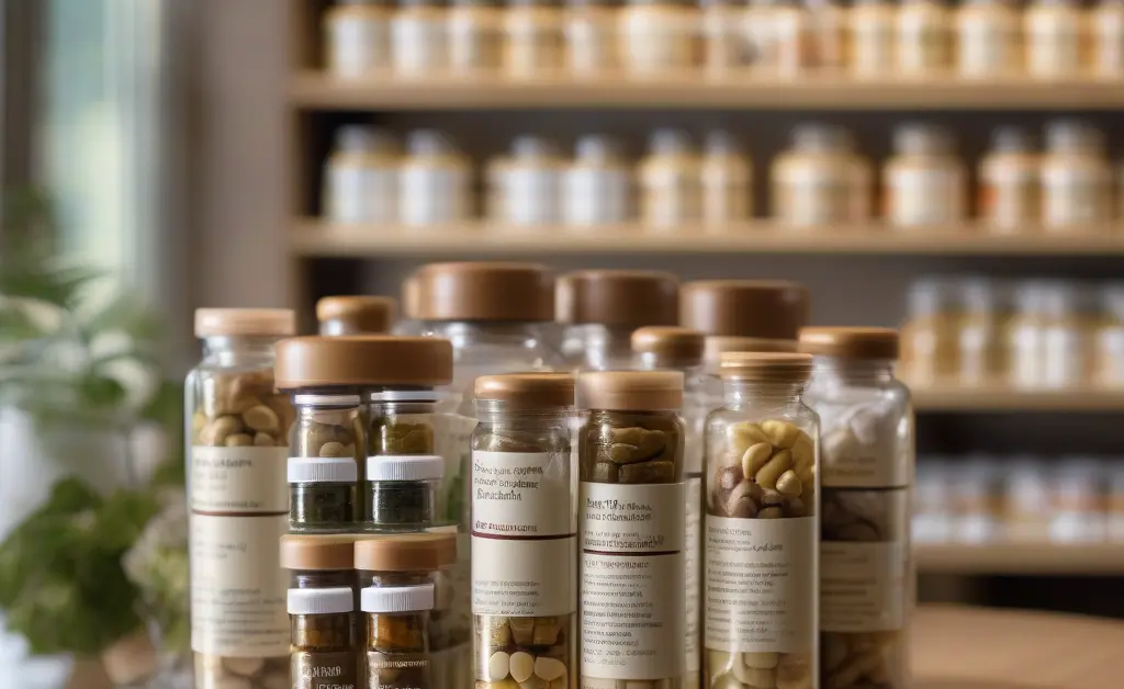 A curated display of various mushroom capsules is presented, showcasing the diverse selection available for mushroom capsules toronto.